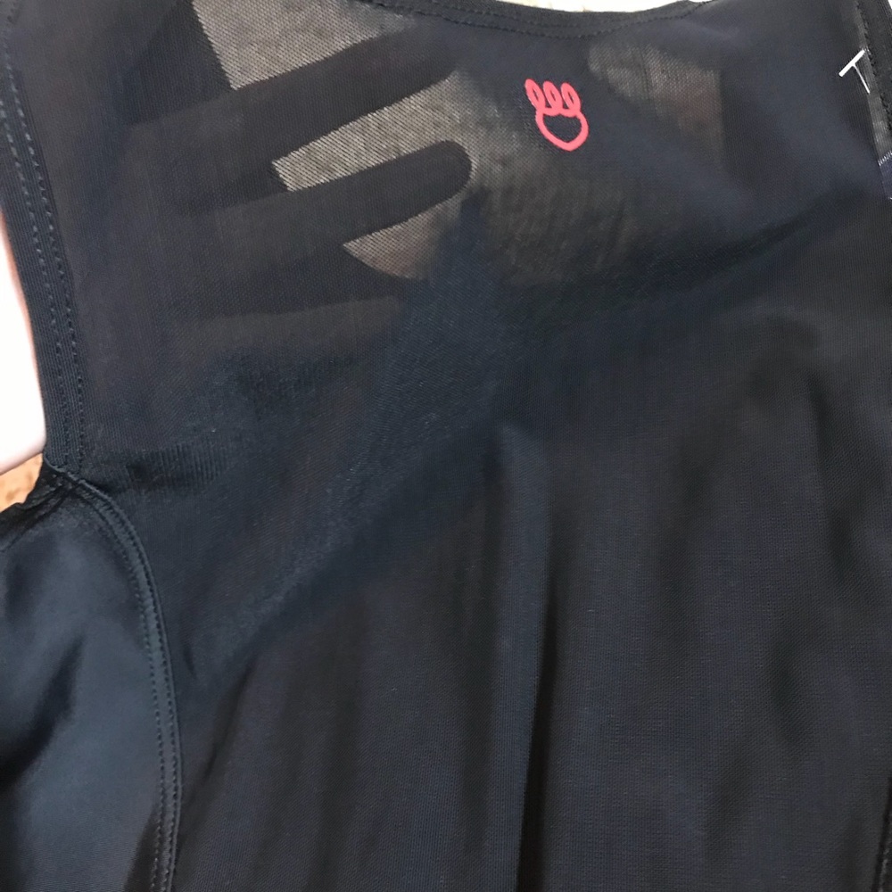 NWT KADYLUXE Black Peplum Athletic Tank S - Picture 7 of 8
